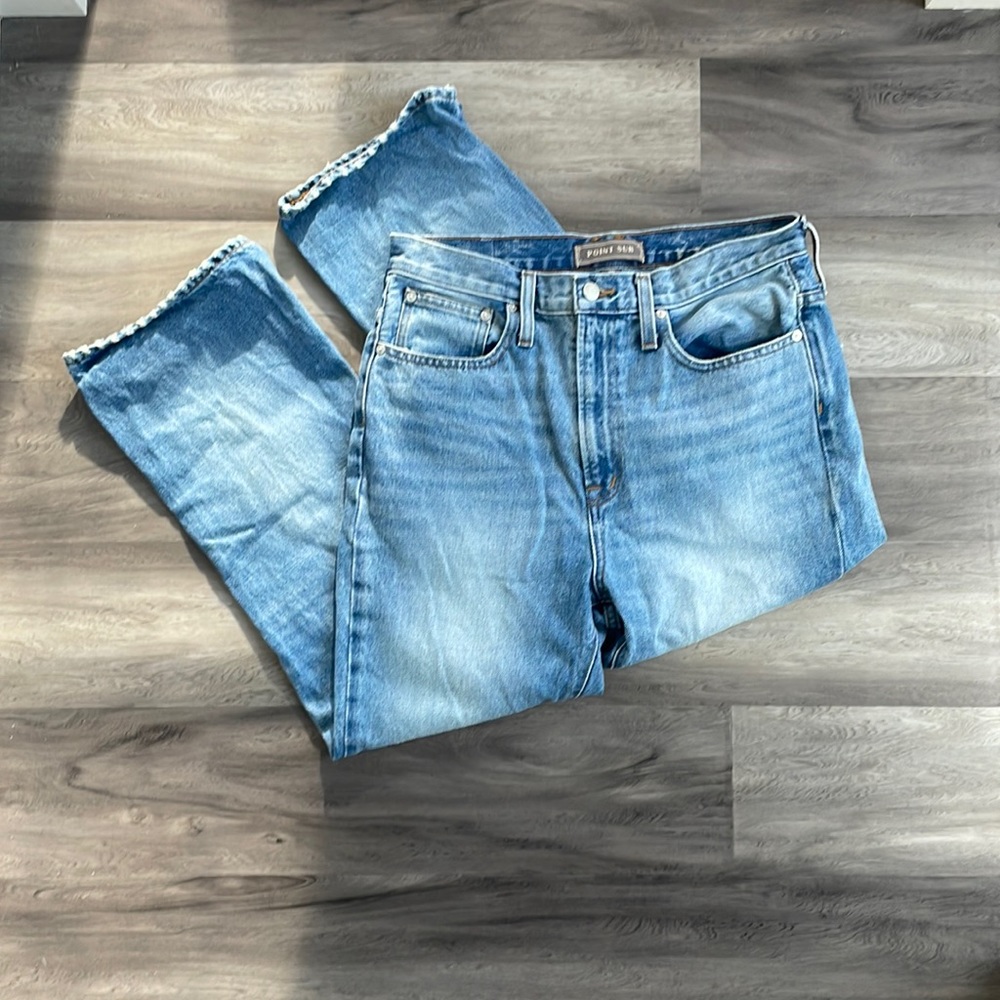 Point Sur Kick Out Cropped Jeans